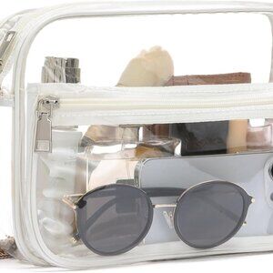 Clear Bag for Women Stadium Approved Clear Bags Small Crossbody Purse Trendy for